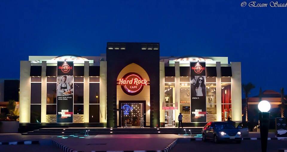 Taxi to Hard Rock Cafe Nabq Sharm Egypt